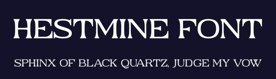 Hestmine Font by Storytype — Serif Font — thumbnail 2