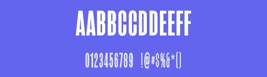 Hexan Sans Serif Font by Graphicxell — Sans Serif Font — thumbnail 3