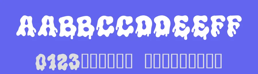 Hexed Letters Horror Display Typeface by Muctype — Display Font — thumbnail 3