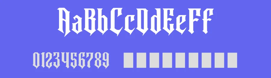 Hexen Gates Font by fontsider — Blackletter Font — thumbnail 3