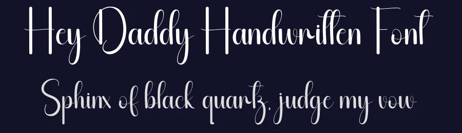 Hey Daddy Handwritten Font by andikastudio — Script Handwritten Font — thumbnail 2