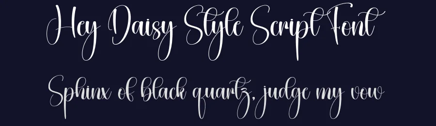 Hey Daisy Style Script Font by creativeletter — Script Handwritten Font — thumbnail 2