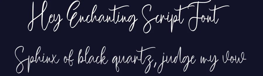 Hey Enchanting Script Font by creativeletter — Script Handwritten Font — thumbnail 2