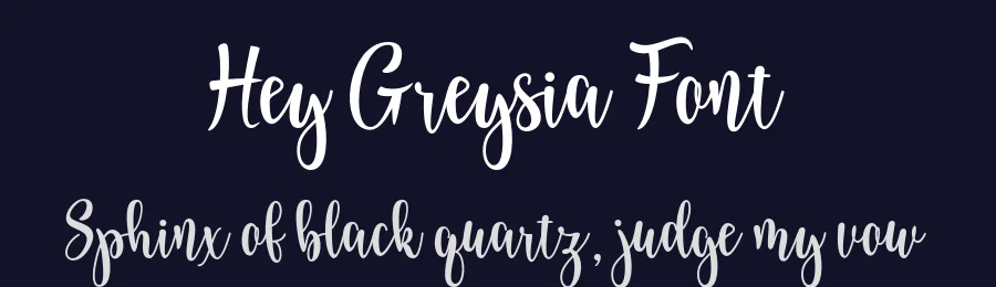 Hey Greysia Font by Black Studio — Script Handwritten Font — thumbnail 2