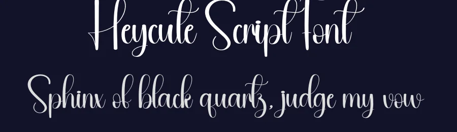 Heycute Script Font by andikastudio — Script Handwritten Font — thumbnail 2