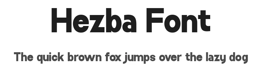 Hezba Font by Flawless And Co — Display Font