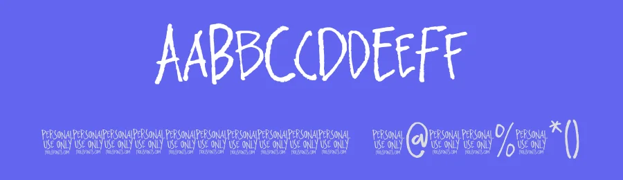 HF Parunk Font by HolisFonts Typestudio — Decorative Font — thumbnail 3