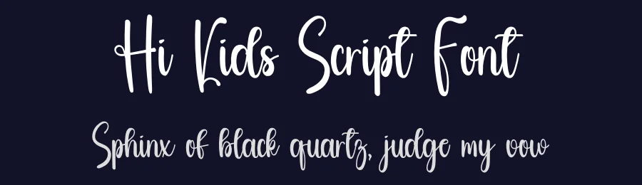 Hi Kids Script Font by inermediaSTUDIO — Script Handwritten Font — thumbnail 2