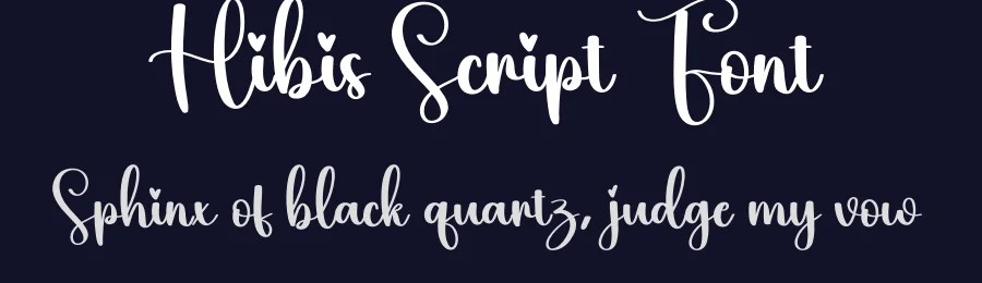 Hibis Script Font by creativeletter — Script Handwritten Font — thumbnail 2