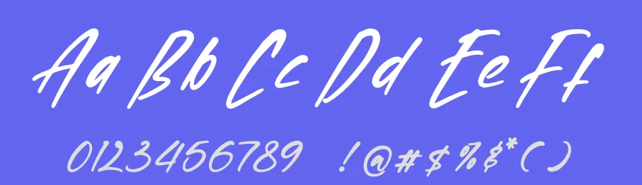 Hicktomes Font by glorytype — Script Handwritten Font — thumbnail 3