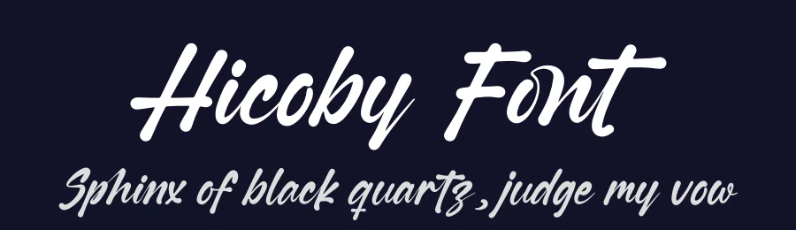 Hicoby Font by letterenastudios — Script Handwritten Font — thumbnail 2