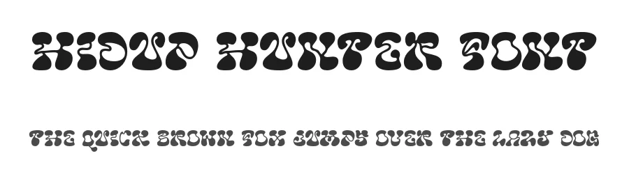 Hidup Hunter Font by Dantype — Display Font