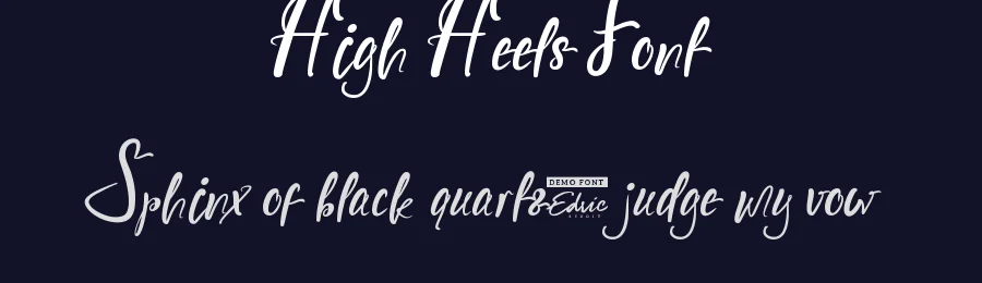 High Heels Font by edricstudio — Script Handwritten Font — thumbnail 2