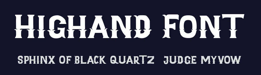 Highand Font by craftsupplyco — Display Font — thumbnail 2