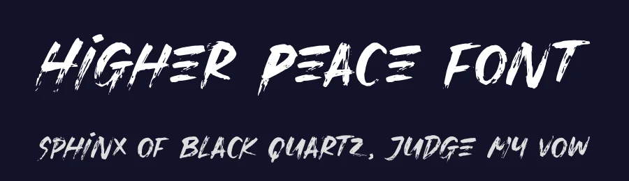 Higher Peace Font by Denustudios — Script Handwritten Font — thumbnail 2