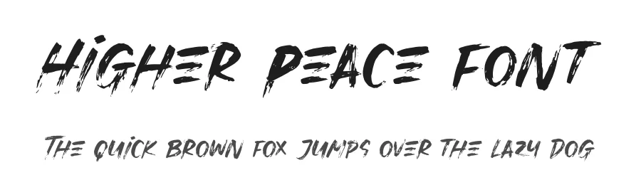Higher Peace Font by Denustudios — Script Handwritten Font