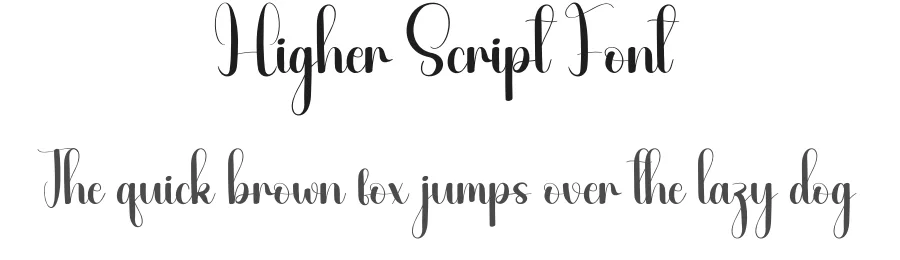 Higher Script Font by andikastudio — Script Handwritten Font