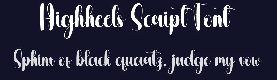 Highheels Script Font by andikastudio — Script Handwritten Font — thumbnail 2