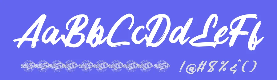 Highlag Theflora – Modern Brush Font Type by letterenastudios — Script Handwritten Font — thumbnail 3