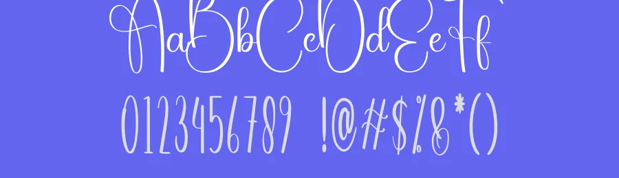 Highland Calligraphy Font by creativeletter — Script Handwritten Font — thumbnail 3