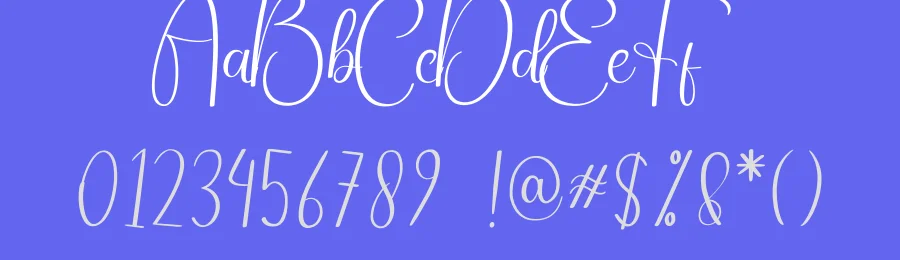 Highland Calligraphy Font by creativeletter — Script Handwritten Font — thumbnail 3