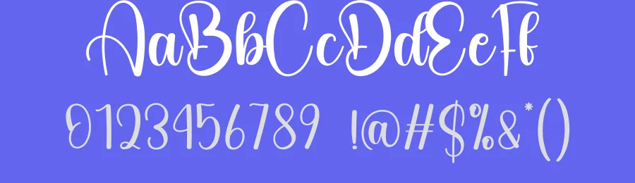 Highland Calligraphy Font by creativeletter — Script Handwritten Font — thumbnail 3