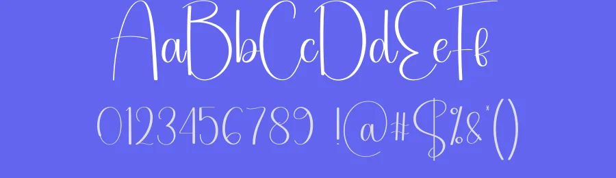 Highland Calligraphy Font by creativeletter — Script Handwritten Font — thumbnail 3