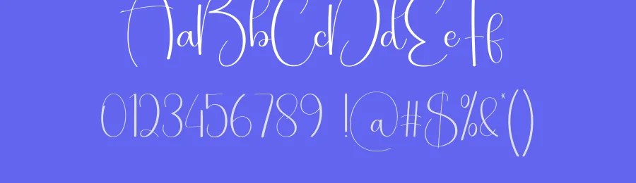Highland Calligraphy Font by creativeletter — Script Handwritten Font — thumbnail 3
