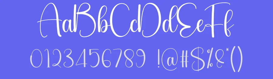 Highland Calligraphy Font by creativeletter — Script Handwritten Font — thumbnail 3