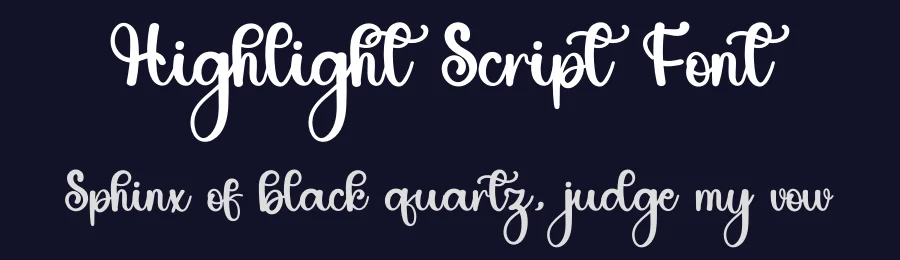 Highlight Script Font by inermediaSTUDIO — Script Handwritten Font — thumbnail 2