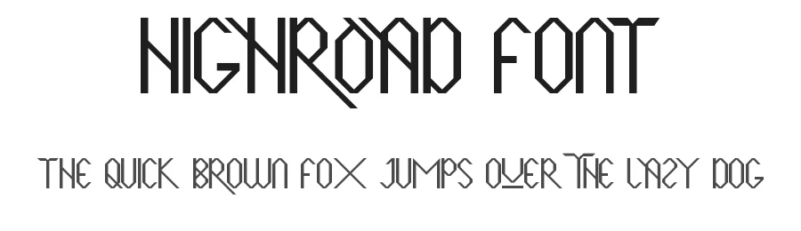 Highroad Font by nihstudio — Sans Serif Font