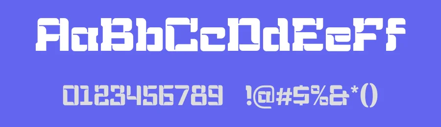 Hightech Font by Sron Studio — Display Font — thumbnail 3