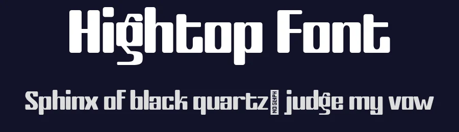 Hightop Font by sixtypefoundry — Display Font — thumbnail 2
