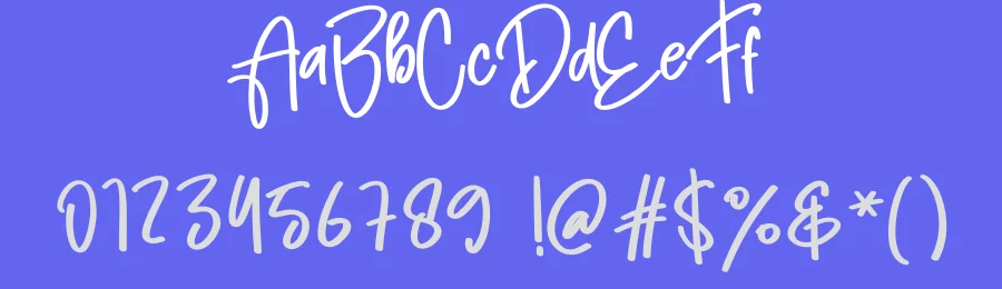 Hightschool Script Font by creativeletter — Script Handwritten Font — thumbnail 3