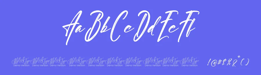Highustle – Modern Brush Font by stylishtype.co — Script Handwritten Font — thumbnail 3