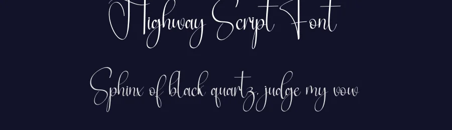 Highway Script Font by andikastudio — Script Handwritten Font — thumbnail 2