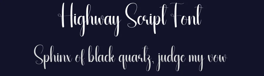 Highway Script Font by andikastudio — Script Handwritten Font — thumbnail 2