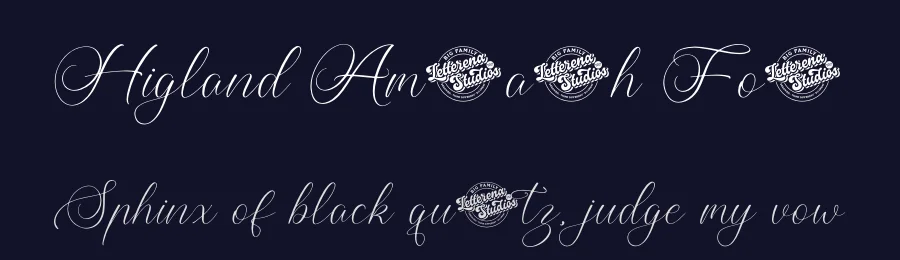 Higland Amaranth Font by letterenastudios — Script Handwritten Font — thumbnail 2