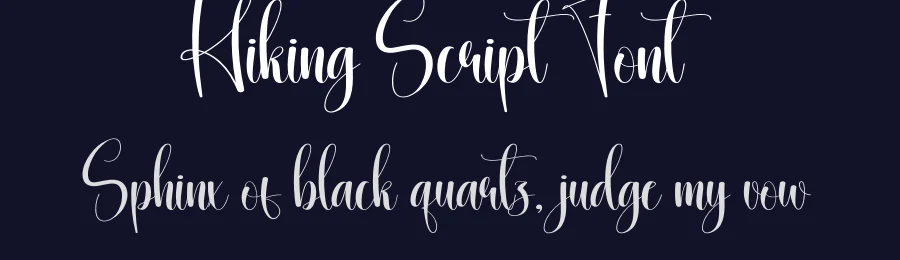 Hiking Script Font by creativeletter — Script Handwritten Font — thumbnail 2