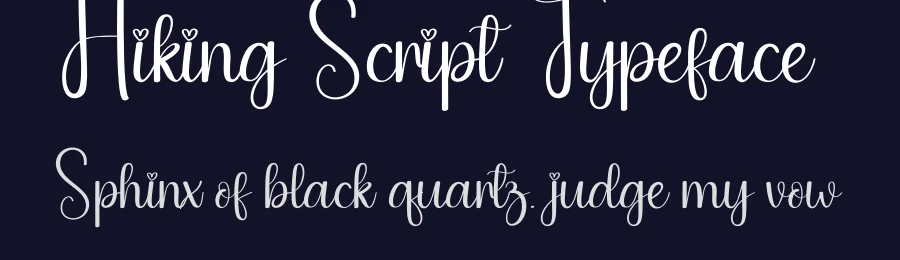 Hiking Script Typeface by andikastudio — Script Handwritten Font — thumbnail 2