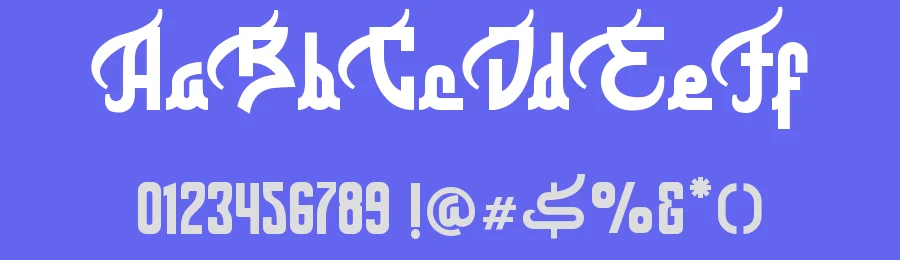 Hikma Glyphs Arabic Font by PutraCetol Studio — Script Handwritten Font — thumbnail 3