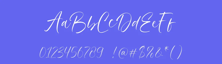 Hillary Austine Font by balpirick — Script Handwritten Font — thumbnail 3