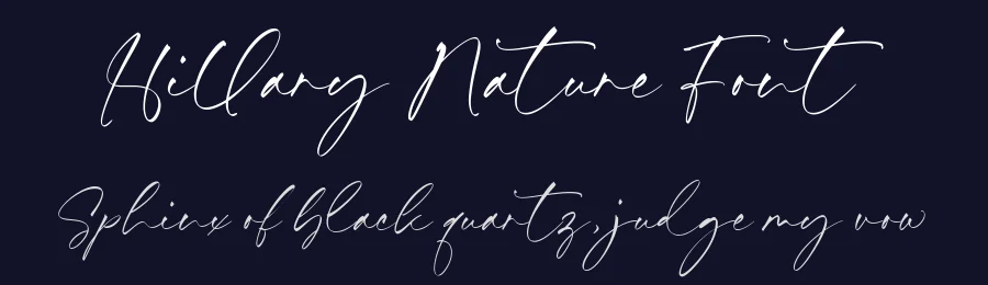 Hillary Nature Font by Timur type — Serif Font — thumbnail 2