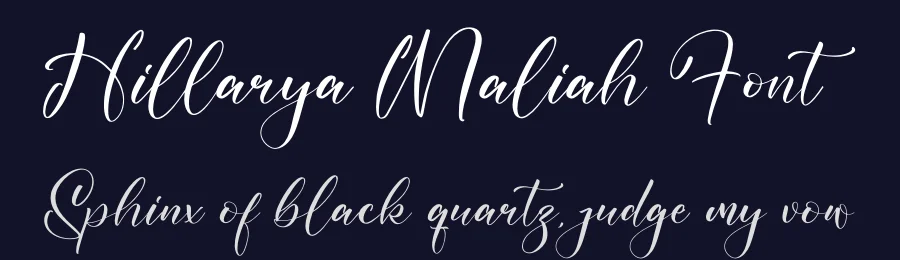 Hillarya Maliah Font by letterfabric — Script Handwritten Font — thumbnail 2