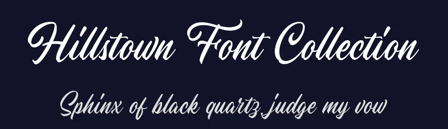 Hillstown Font Collection by Letterhend — Script Handwritten Font — thumbnail 2