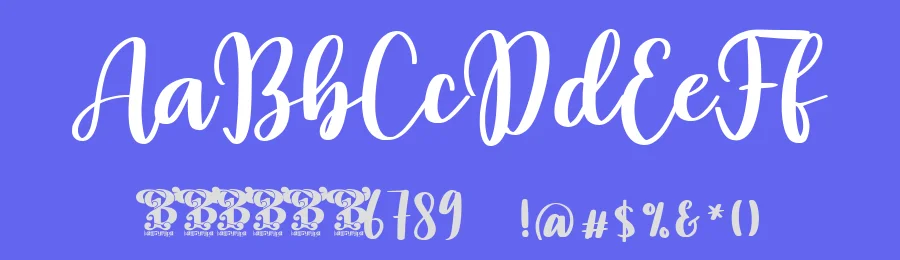 Hiloves Style Script Font by bearydsgn — Serif Font — thumbnail 3
