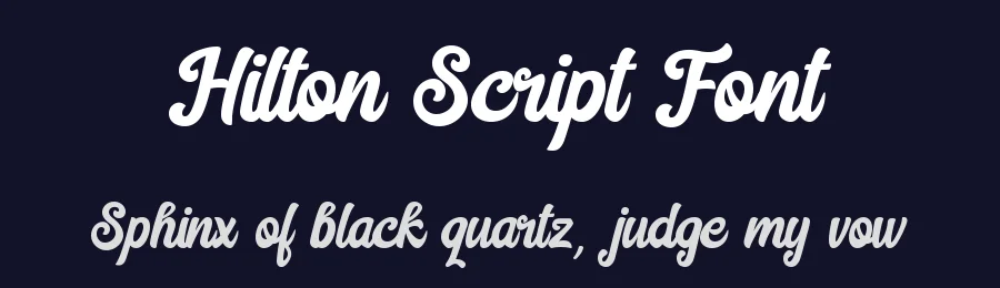 Hilton Script Font by Gfont — Script Handwritten Font — thumbnail 2