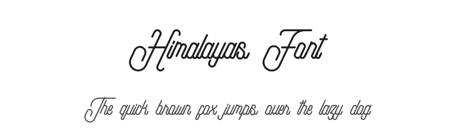 Himalayas Font by Hoperative Design — Script Handwritten Font