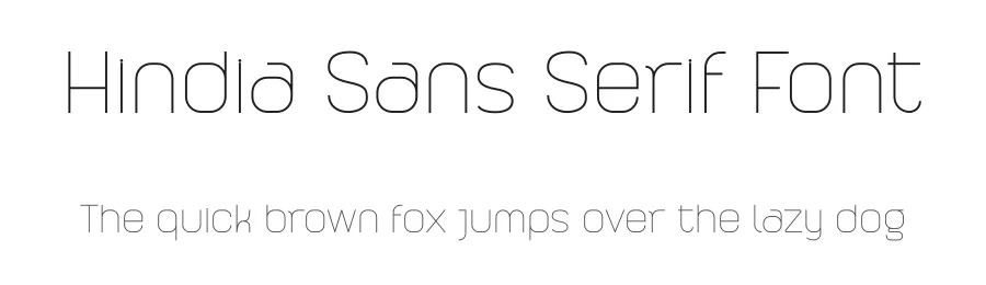 Hindia Sans Serif Font by mhdafifersya β Sans Serif Font