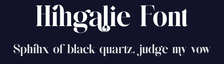 Hingalie Font by TypeLogue — Serif Font — thumbnail 2